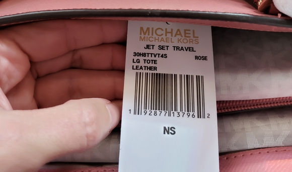 NWT Michael Kors Jet Set Large Tote - Picture 5 of 8